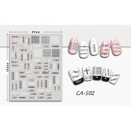 3D Nail Stickers - CA-502